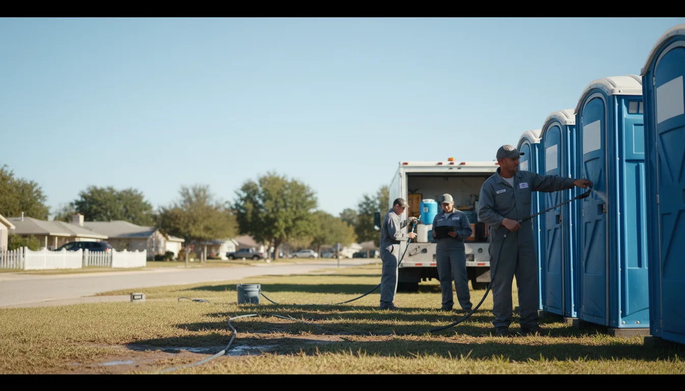 Long-Term Portable Toilet Rental in Winchester, IN near me